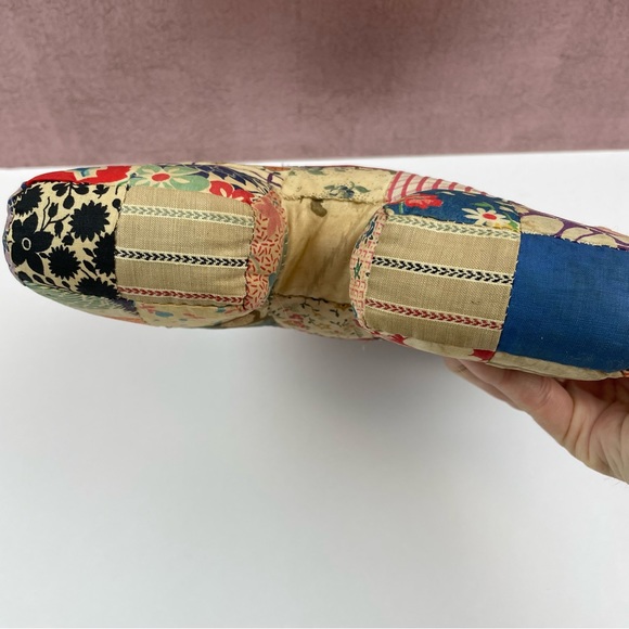 Antique Vintage October 1926 Handmade Patchwork Stuffed Animal Toy - Picture 4 of 8